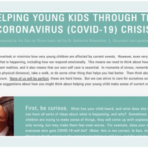 Resources - Zero to Thrive