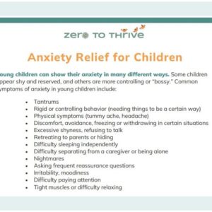 Resources - Zero to Thrive