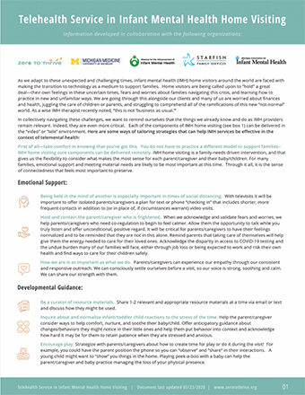 Guides & Tip Sheets - Zero to Thrive